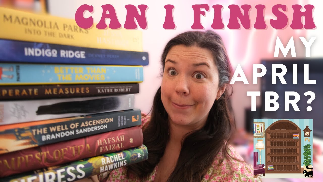 Can i read my entire april tbr in a week shrink the shelf reading