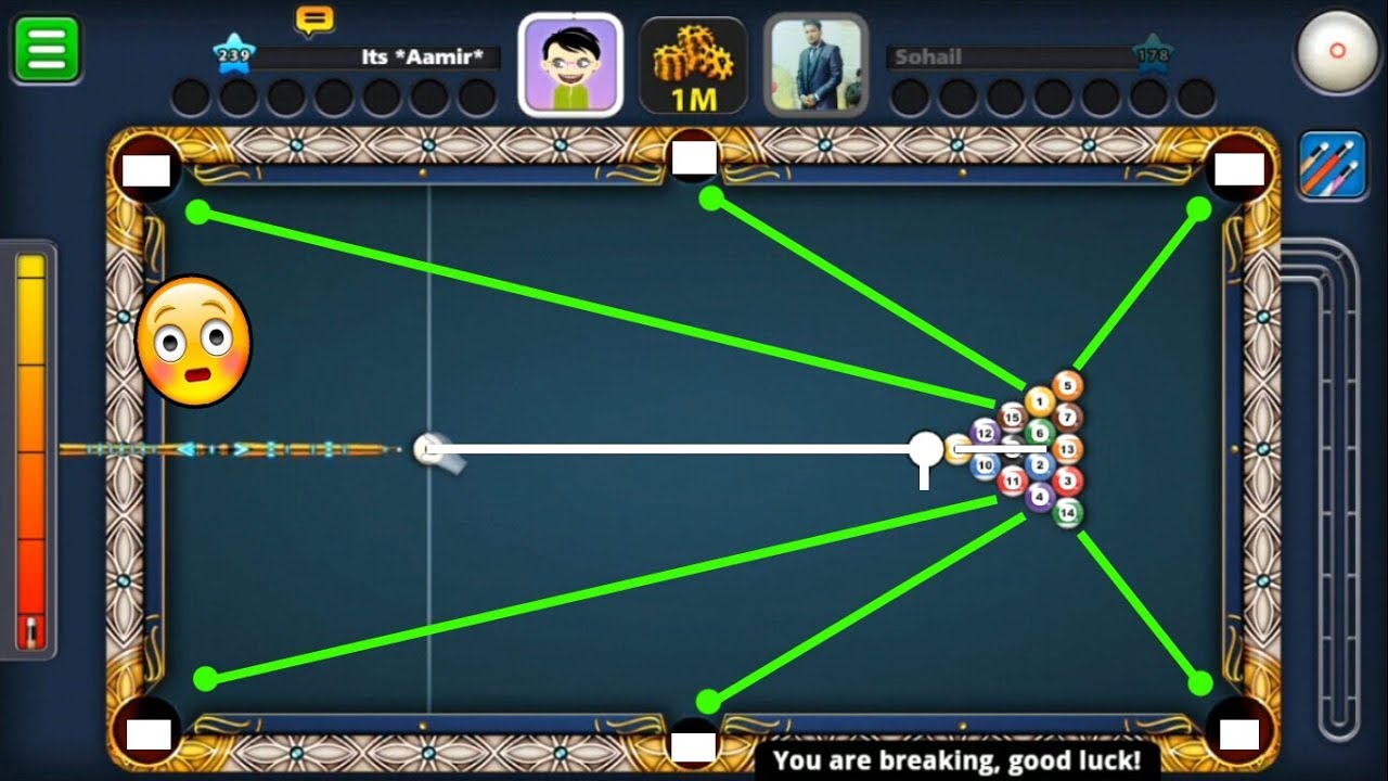 THE CRAZIEST 8 BALL POOL BREAK YOU WILL EVER SEE (you'll be shocked) 