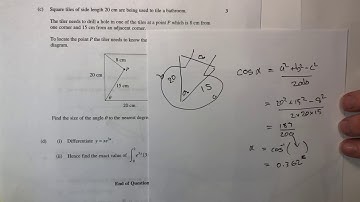 12c 2016 HSC Mathematics Exam Solution
