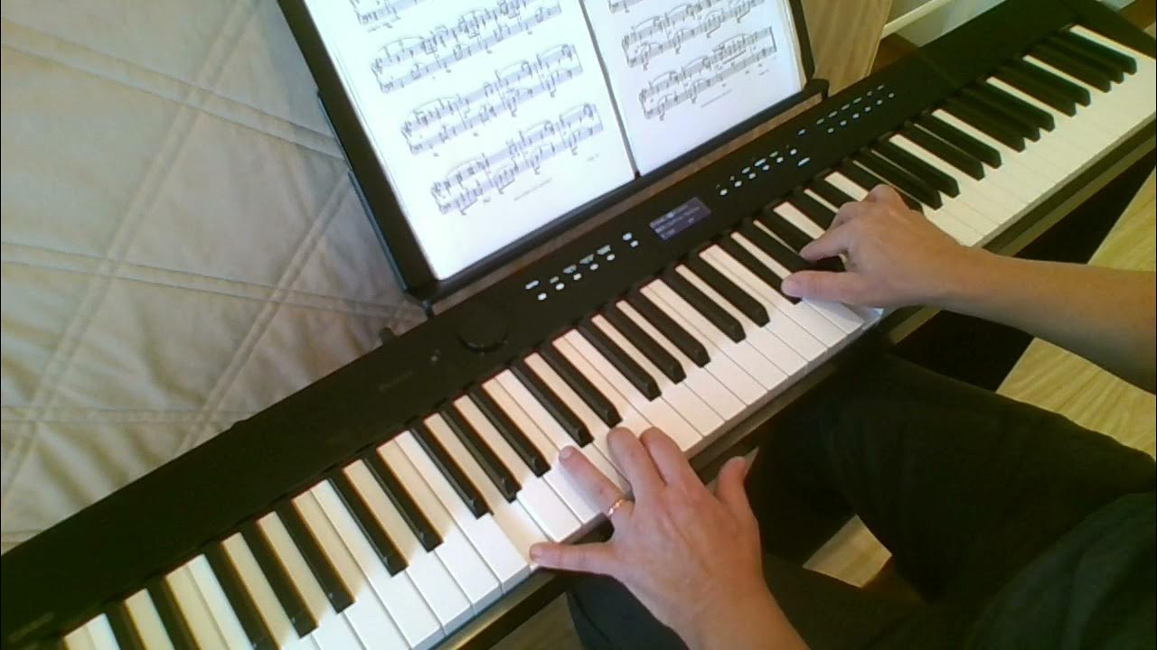 Wiegenlied Opus 49 N.4 (Berceuse, Lullaby) by Johannes Brahms (1833-1897) piano arrangement Godowsky Wiegenlied Opus 49 N.4 (Berceuse, Lullaby) by Johannes Brahms (1833-1897) piano arrangement Godowsky