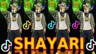 Free Fire Tik Tok Shayari Video ❤️ Free Fire Shayari Video 😱 FF Shayari 😍