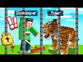 I Became A ZOO KEEPER In MINECRAFT! (Dangerous)