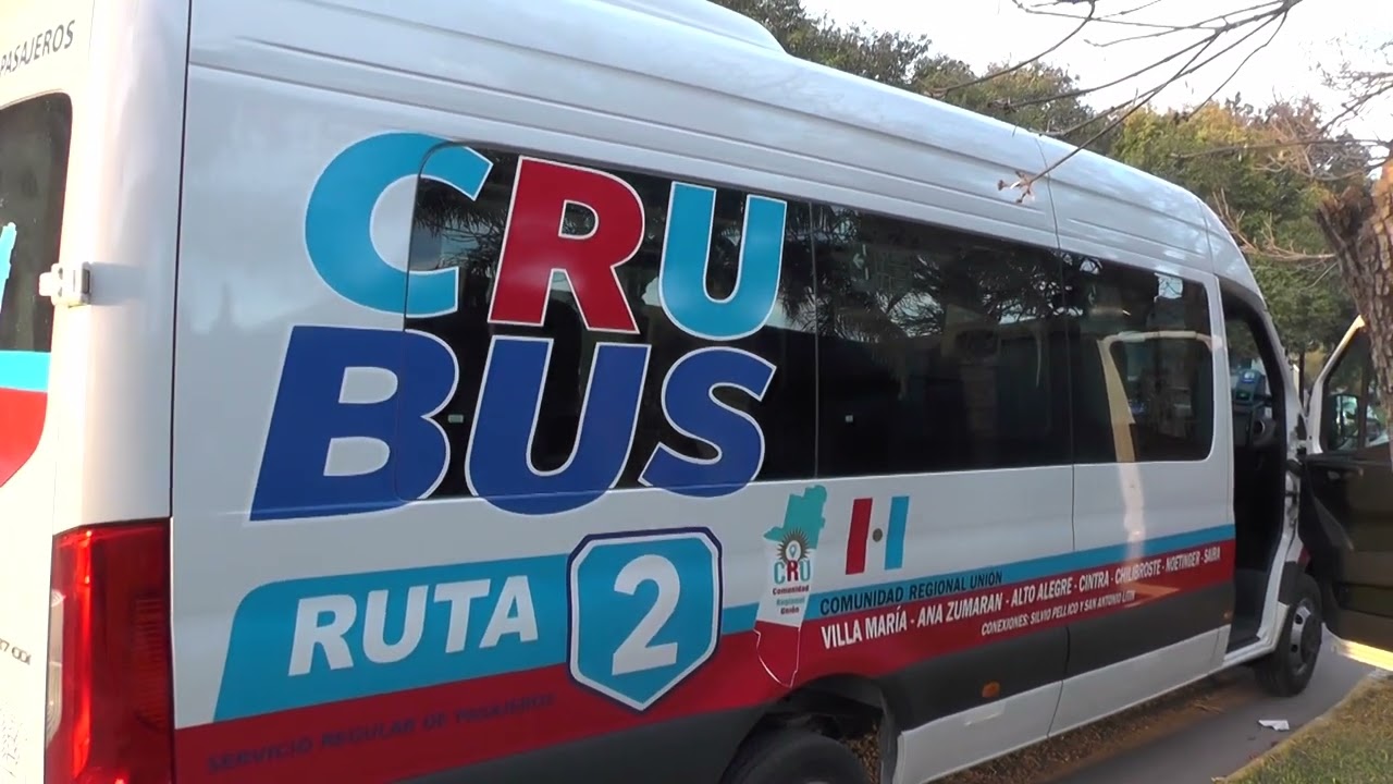 Saira: Empezó a funcionar el transporte de pasajeros a Villa María. La palabra de Edgar Yordán.