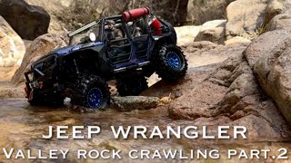 Jeep Wrangler Rock Crawling in the Valley. part.2