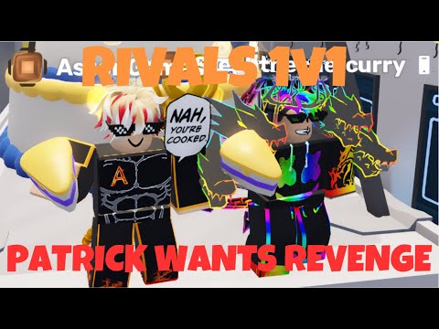 Patrick In Rivals 1v1ing Patrick In ROBLOX RIVALS But He Wants REVENGE #roblox #rivals # ...