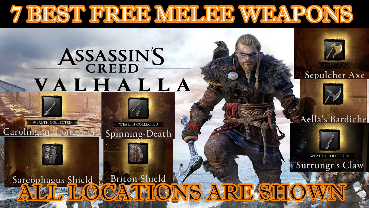 7 Best Melee Weapons And Where To Find them Very Easy AC Valhalla