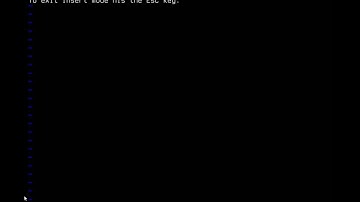 Editing text files with VIM and Nano