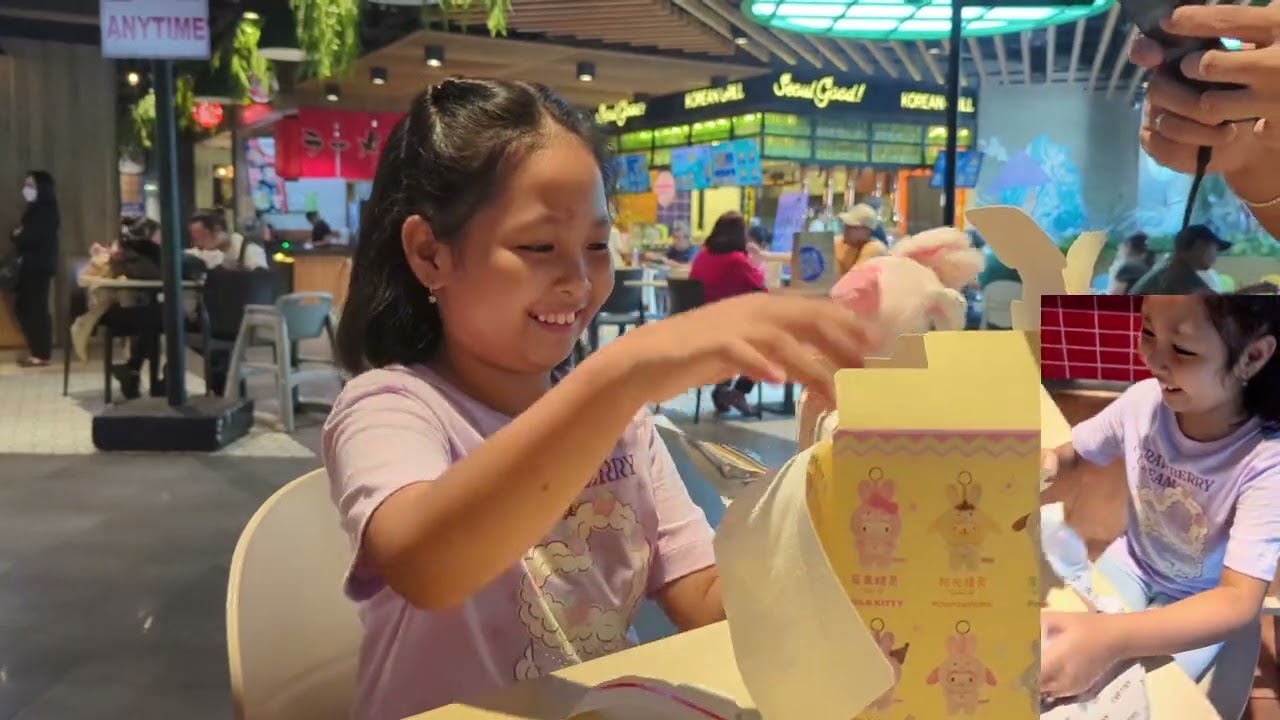 Unboxing miniso sanrio characters rabbit