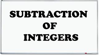 SUBTRACTION OF INTEGERS|KEEP-CHANGE-CHANGE RULE|TAGALOG MATH TUTORIAL