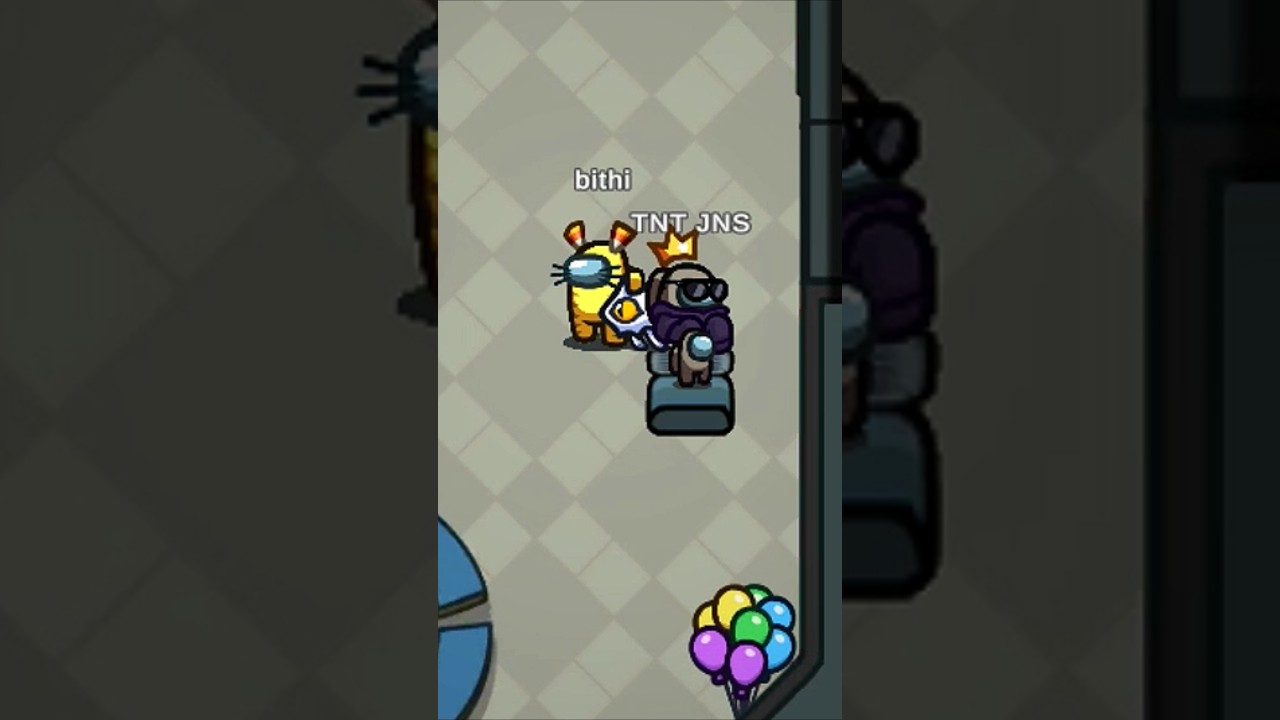 IMPOSTOR trolling 😭 #amongus #gaming #shorts