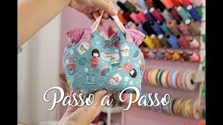 Bolsinha para Esmaltes – Passo a Passo