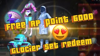 Free RP points crates oppning 😍😍 and redeem #Glacier set mythic forge 🥰 #120fps #bgmi #pubgmobile