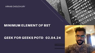 |Medium|Minimum Absolute Difference In BST|POTD|GeekForGeeks|BinaryTree|Java|