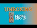 Unboxing  sonel  mic10