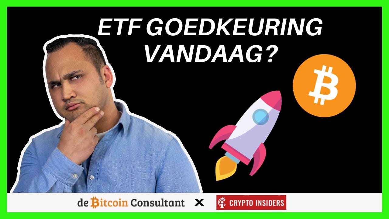 Komt Bitcoin ETF goedkeuring vandaag of morgen al!? | Target $48.000 -  $50.000.