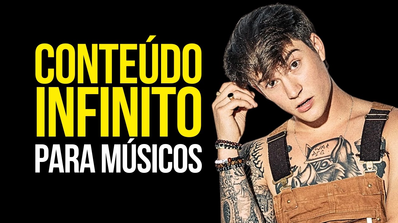 Como criar CONTEÚDO INFINITO pra divulgar MÚSICAS (Método 555!)