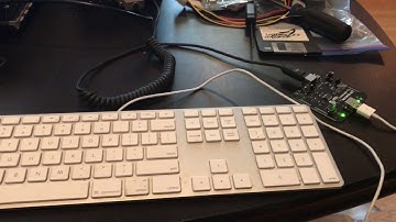 NeXT ADB Monoturbo using WOMBAT USB to ADB Convertor