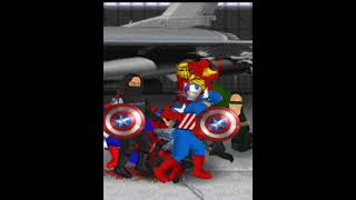 captain America versus iron man in super City #supercity #shorts screenshot 5