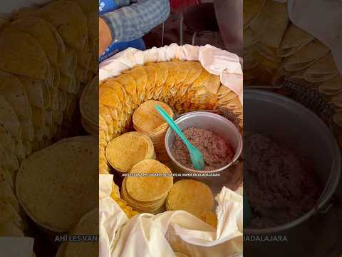 Video thumbnail: Mi mejores TACOS AL VAPOR en GDL