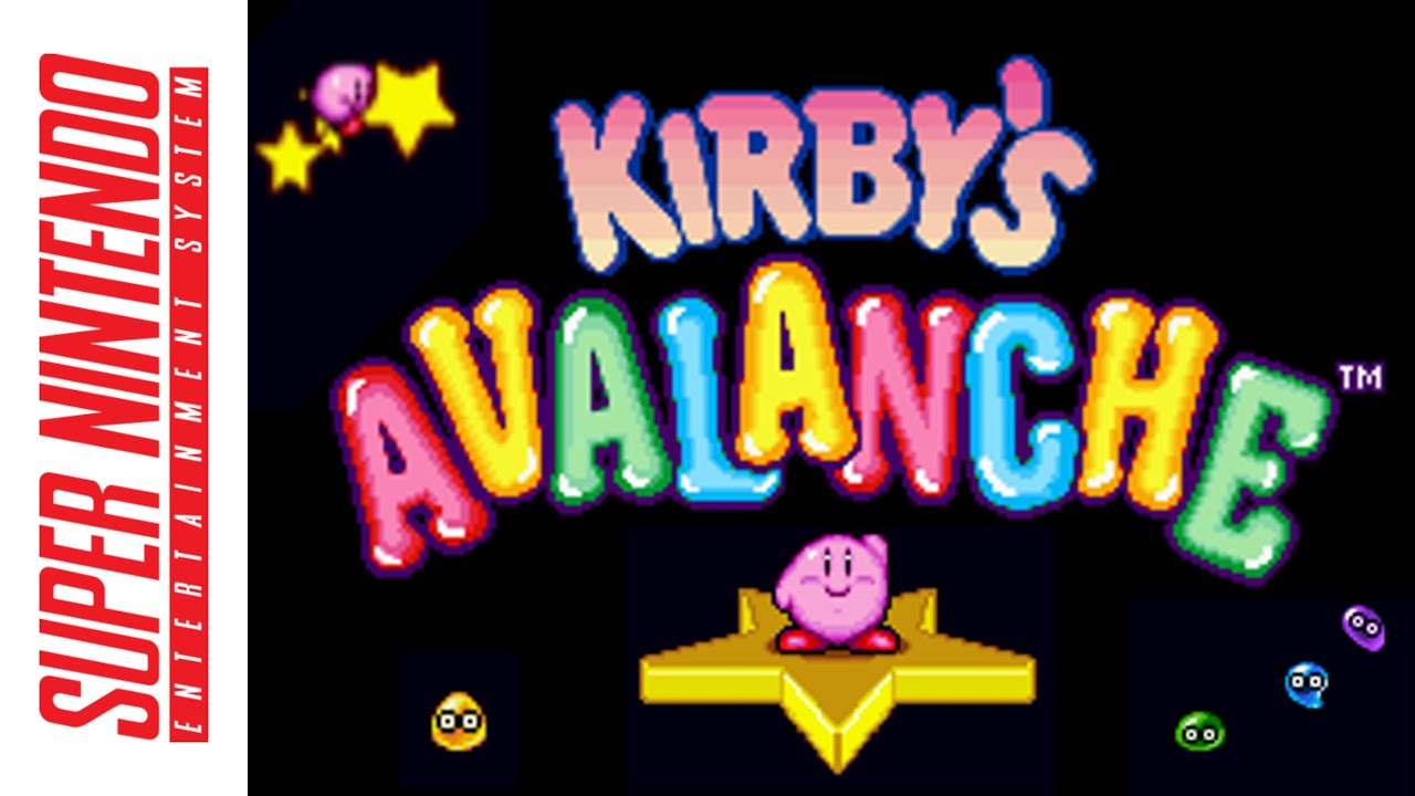 Kirby's Avalanche Walkthrough (1995, SNES) [No Commentary] 