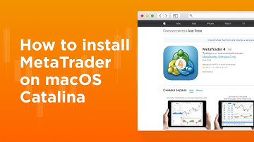 How to install MetaTrader on macOS Catalina | AMarkets