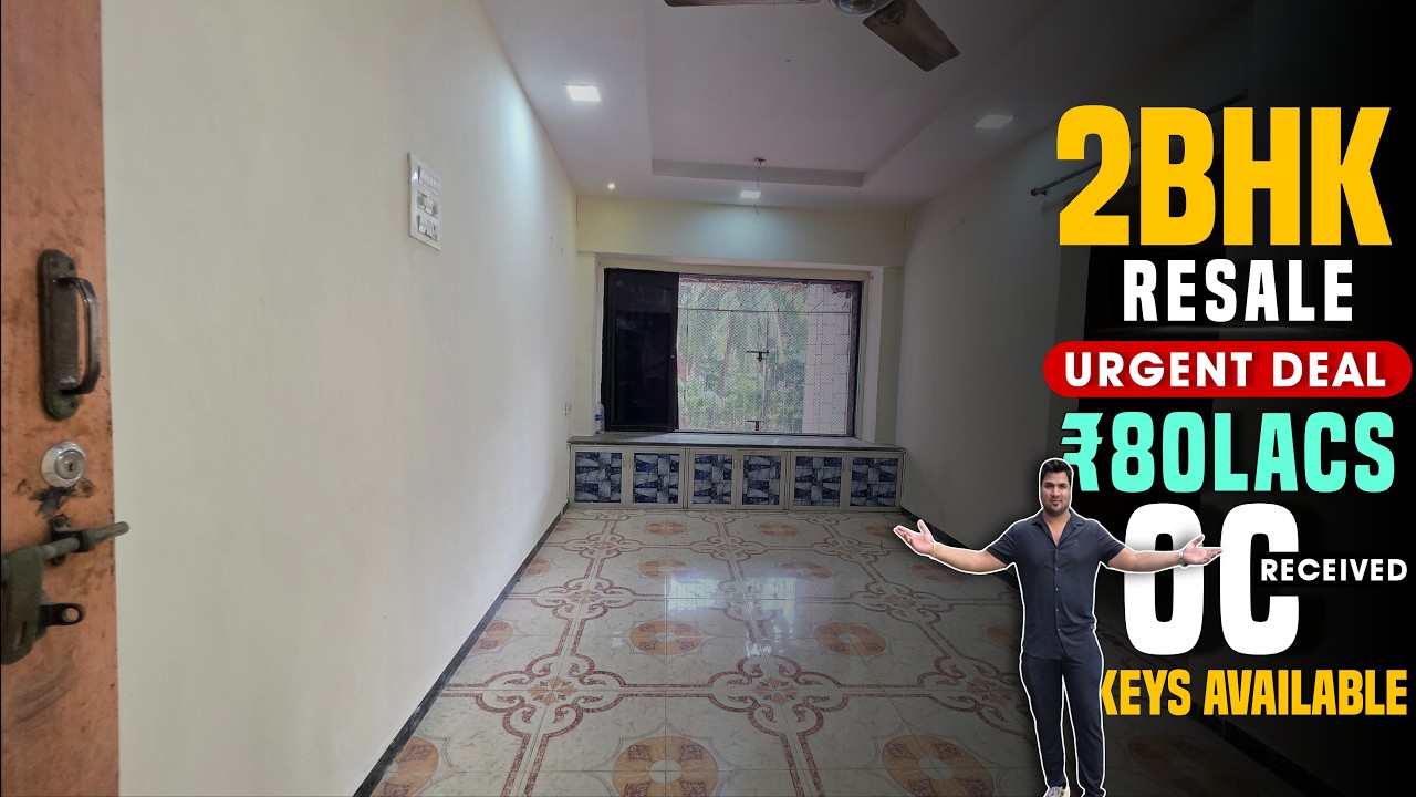 2bhk flat urgent sale at mira road mumbai/ Best Price ₹80Lacs Property For Sale 