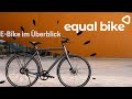 Equal Bike - Design Stealth E-Bike für unter 1500 Euro