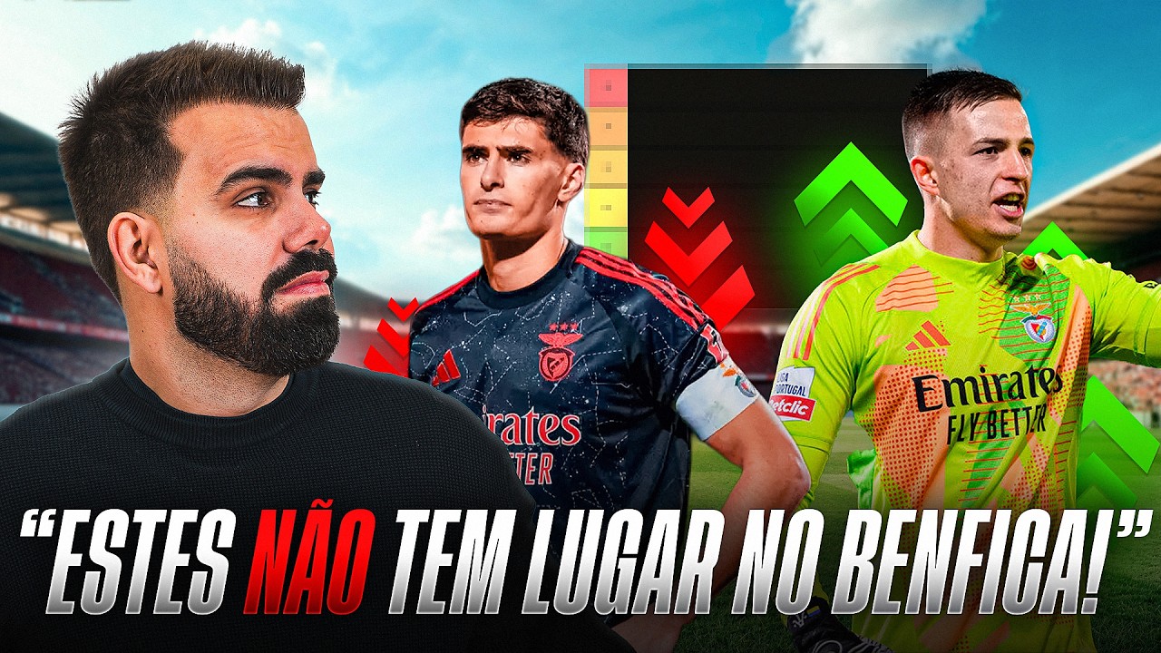 JOLIVEIRA10 FAZ TIERLIST DO BENFICA E DIZ QUEM DEVE SAIR DO CLUBE!!!