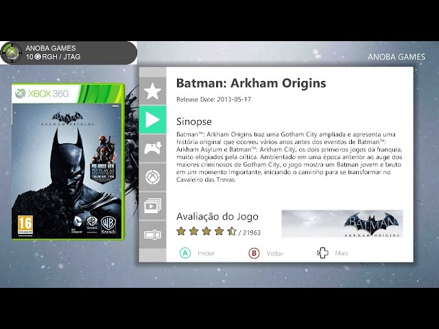 BATMAN ARKHAM ORIGINS DUBLADO PT-BR [RGH]