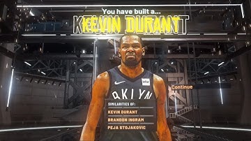 DEMIGOD KEVIN DURANT BUILD NBA 2K20|GAMEBREAKING BUILD!!!