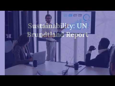 UNIT 1   FUNDAMENTALS OF SUSTAINABILITY Assignment Discussion