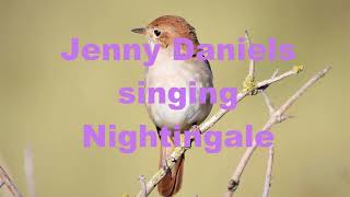 Nightingale, Norah Jones, Pop Folk Singer Songwriter Music Song, Jenny Daniels Cover