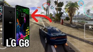 CarX Street en LG G8 ThinQ Snapdragon 855