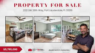 Luxury Custom Home in Fort Lauderdale | 2221 SW 28th Way