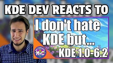 KDE dev reacts to "KDE Doesn