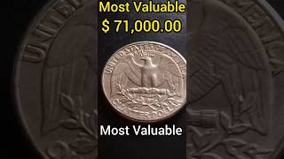 👉 $ 71,000.00 👈 ULTRA RARE QUARTER Don't Spend This Error Coin US Worth Money