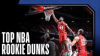 Best ROOKIE DUNKS from the 2020-21 NBA season | Anthony Edwards, James Wiseman, LaMelo Ball & more