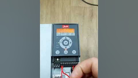 Cai dat bien tan danfoss fc101