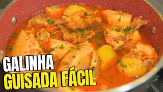 Galinha Guisada Com Batata Como Guisar Frango
