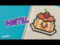 COMO DIBUJAR UN PASTEL KAWAII  paso a paso PIXEL ART - PIXELADOS