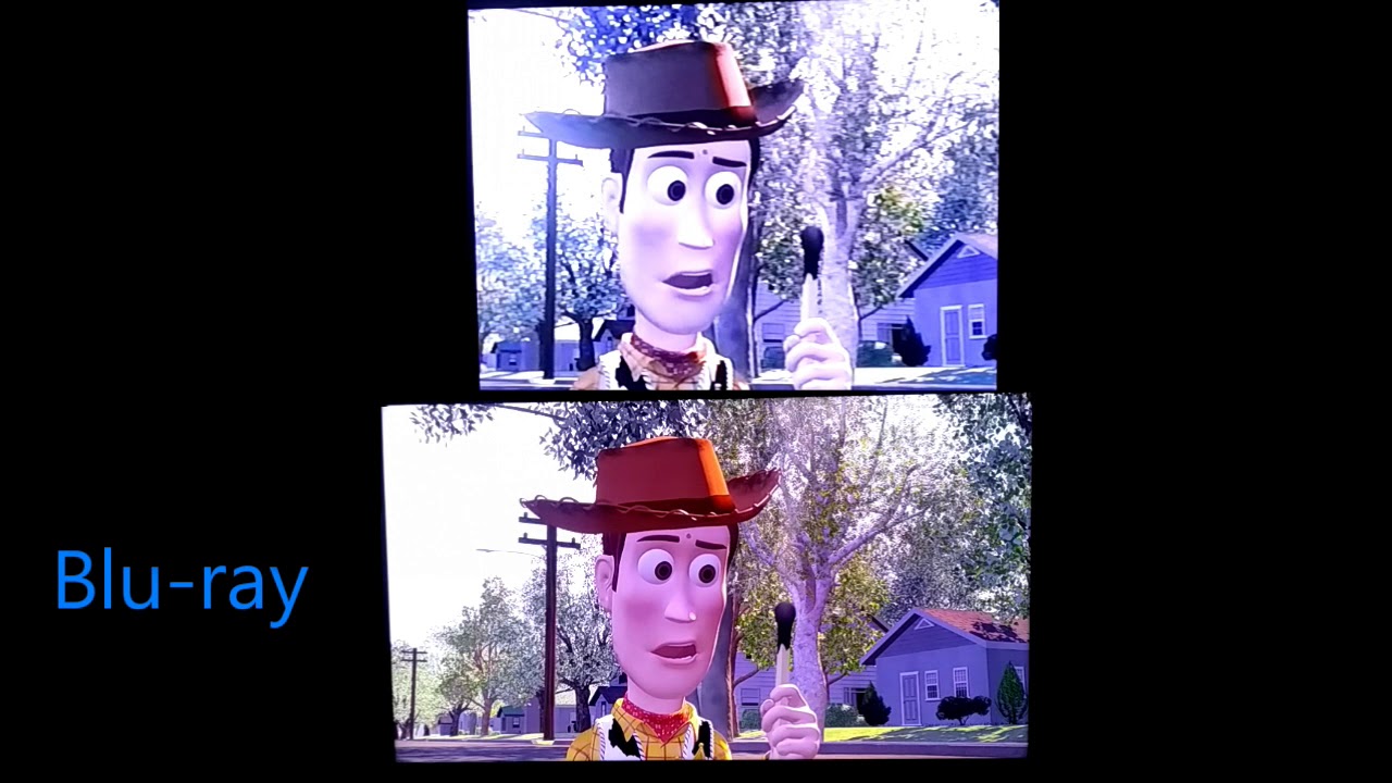 Download VHS vs Blu-ray Comparison - Toy Story 1