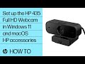 How To Set Up The HP 435 Full HD Webcam Poly Lens Software In Windows 11 MacOS HP Support How To Set Up The HP 435 Full HD Webcam Poly Lens Software In Windows 11 MacOS HP Support