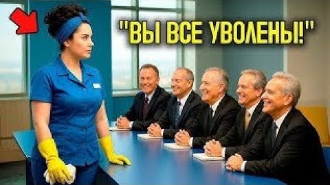 Они смеялись над уборщицей… Пока она не уволила их всех!