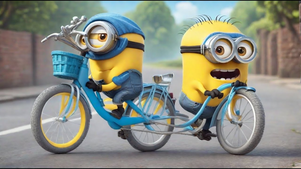 The Minions' Bicycle Adventure l Wonderland Fairytales