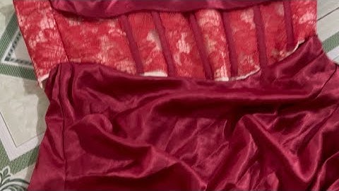 Một Trong Những Cái Khó Nhất Để Sửa Chính Là Đầm 2 Lớp Mà Còn Có Thêm Gọng Và Mút Ngực​ Quá Là Khó