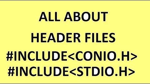 Tutorial 2 | Header Files and a Basic code | C/C++