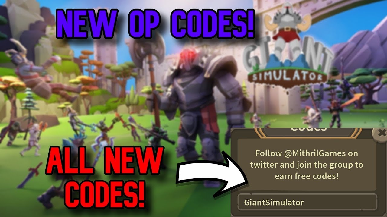 Roblox Giant Simulator Codes Op 2019 Youtube - expired codes giant simulator destroying noobs roblox youtube