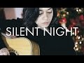 Silent night  annacobain100 fingerstyle guitar cover