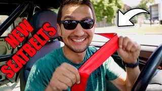 How to Install Custom Seat Belts!!! ANY COLOR