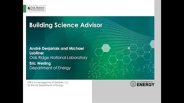 Building Science Advisor, Andre Desjarlais & Michael Lubliner (Building Science Summer Camp 2023)